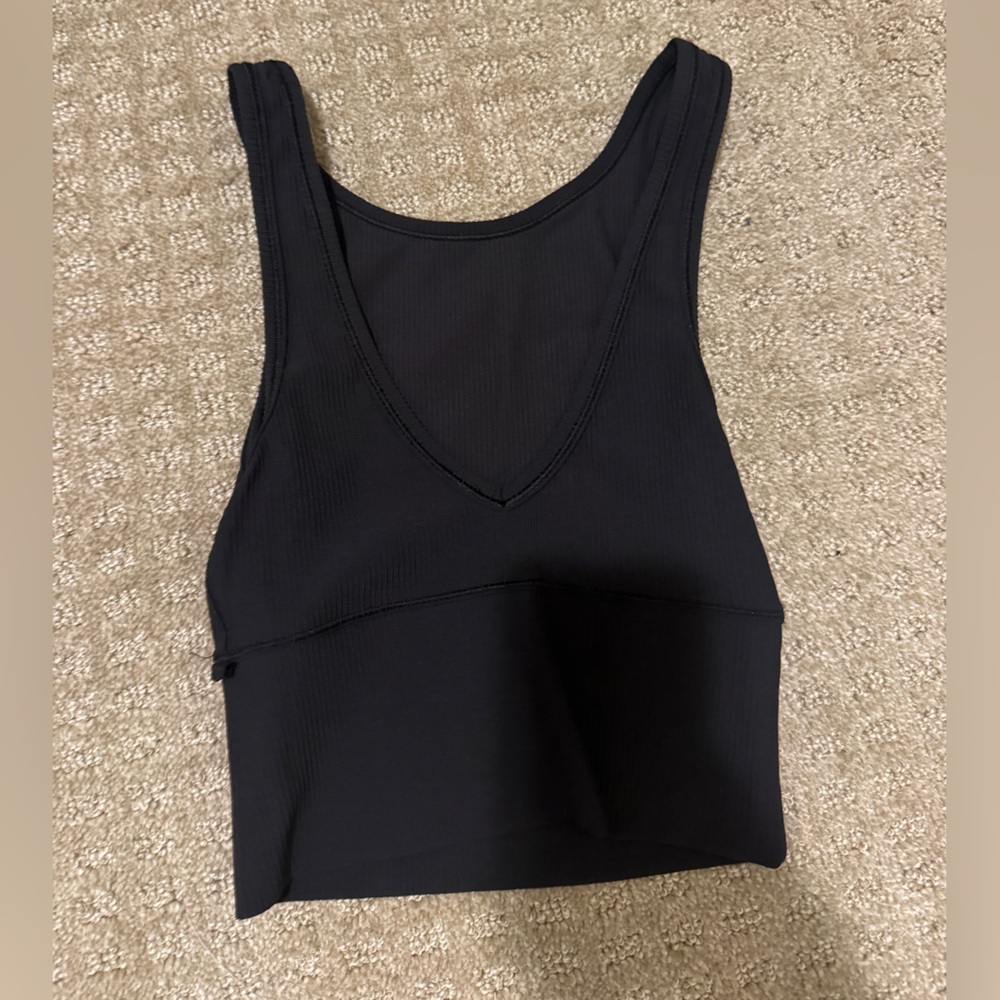 lululemon athletica Black Tank Top